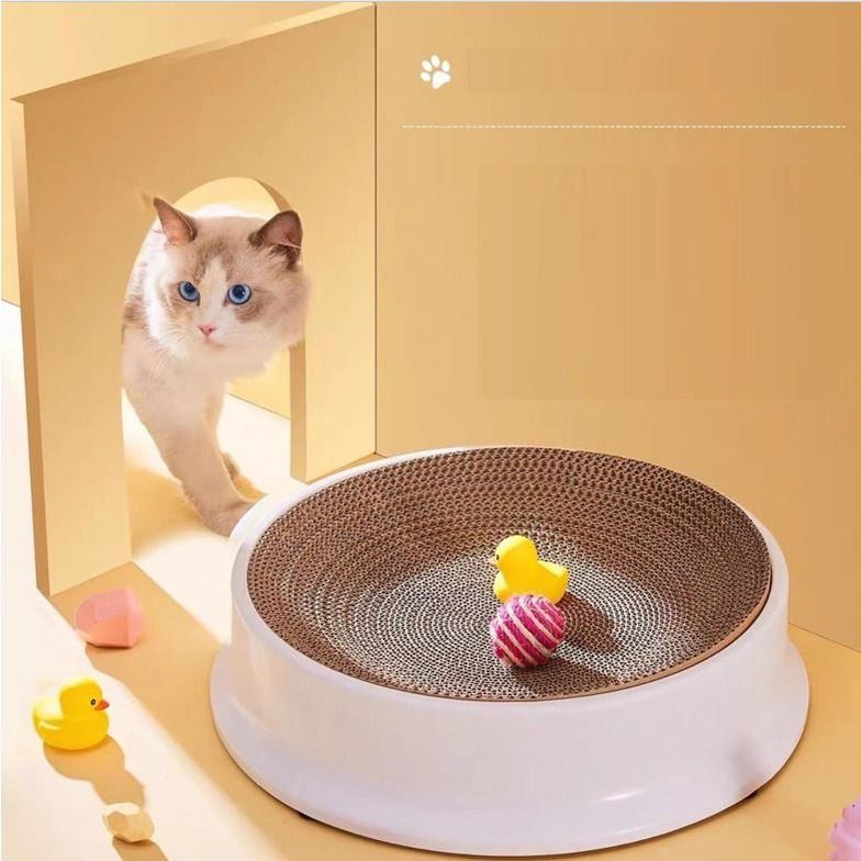 Cat Scratcher Board Changeable Refillable Refill Cardboard