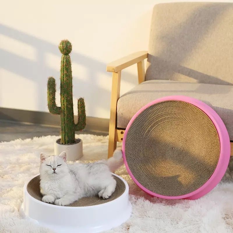 Cat Scratcher Board Changeable Refillable Refill Cardboard