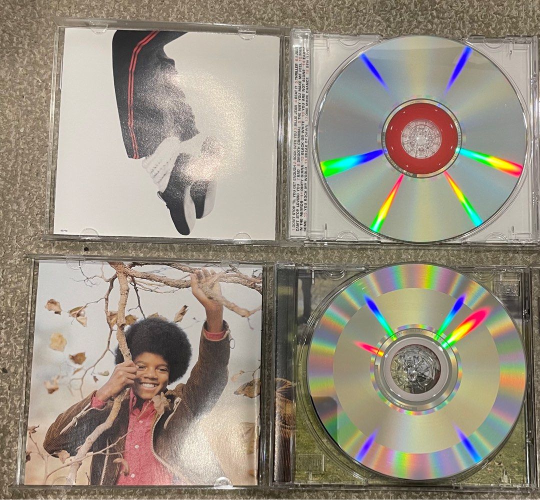 CD: pop, dance - Michael Jackson (1)Number Ones, (2) The Stripped Mix ...