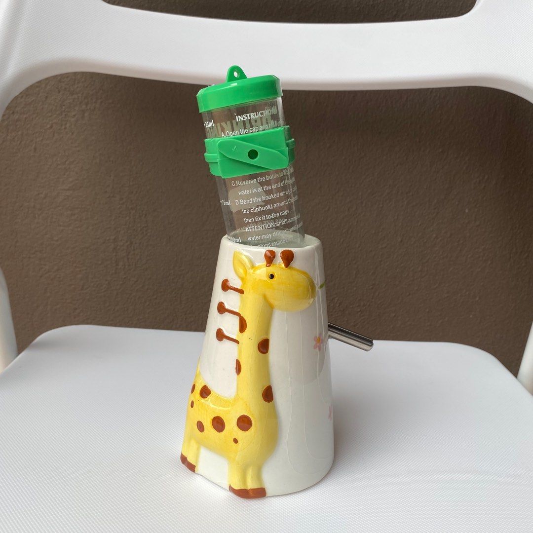 Hamster hotsell bottle stand