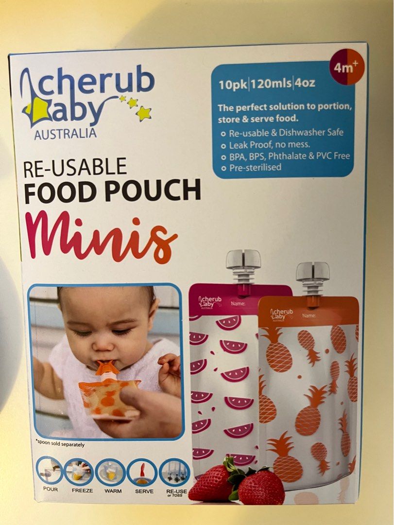 Cherub baby on the 2025 go baby food pouches