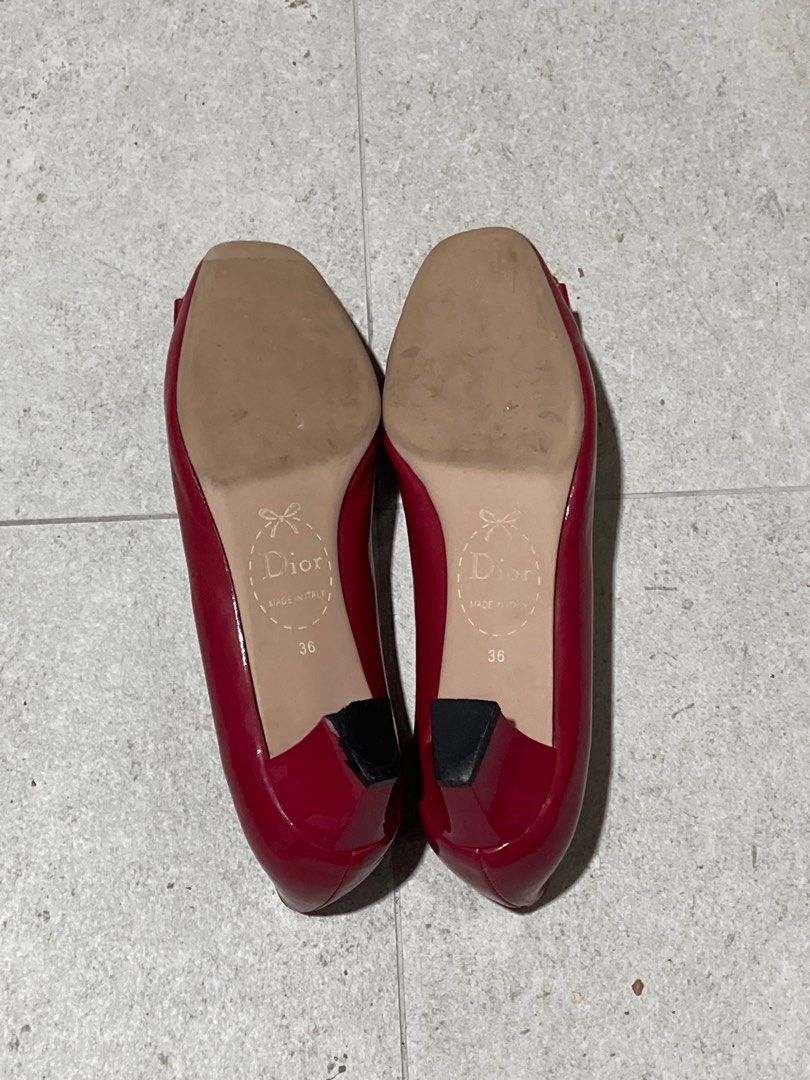 Christian Dior red heels