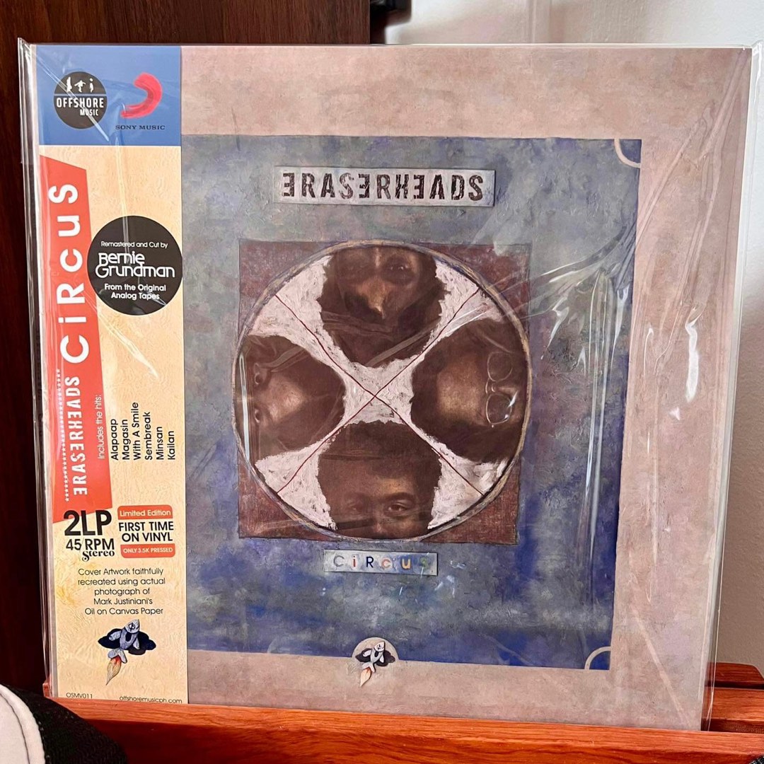 Circus Eraserheads Vinyl on Carousell