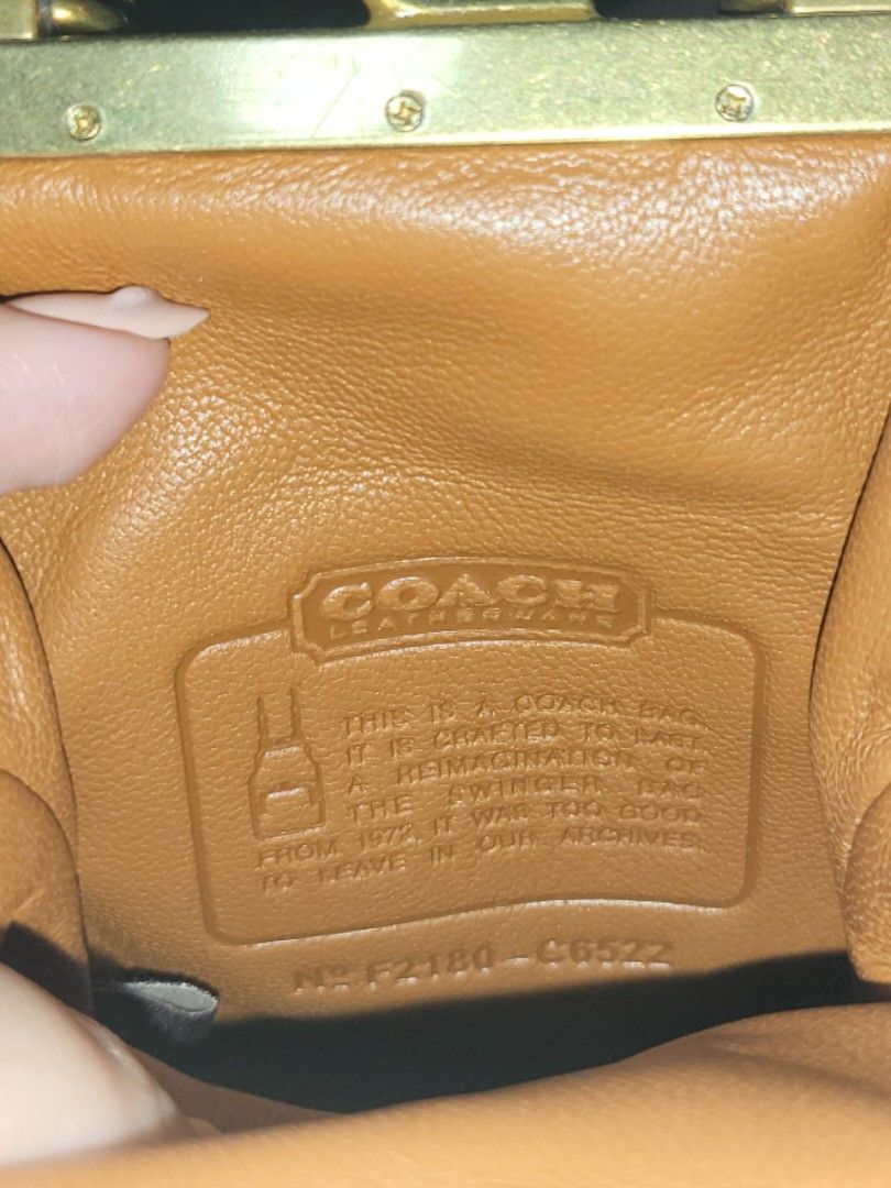 Coach Double Frame Crossbody 12 in Signature Jacquard With Ladybug Motif Embroidery