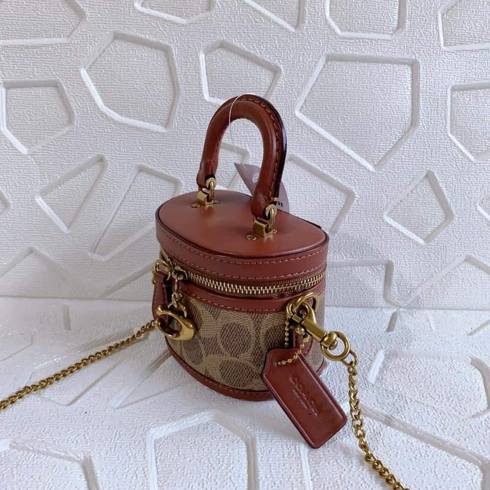 Coach Micro Trail Crossbody 12 in Signature Canvas Women s