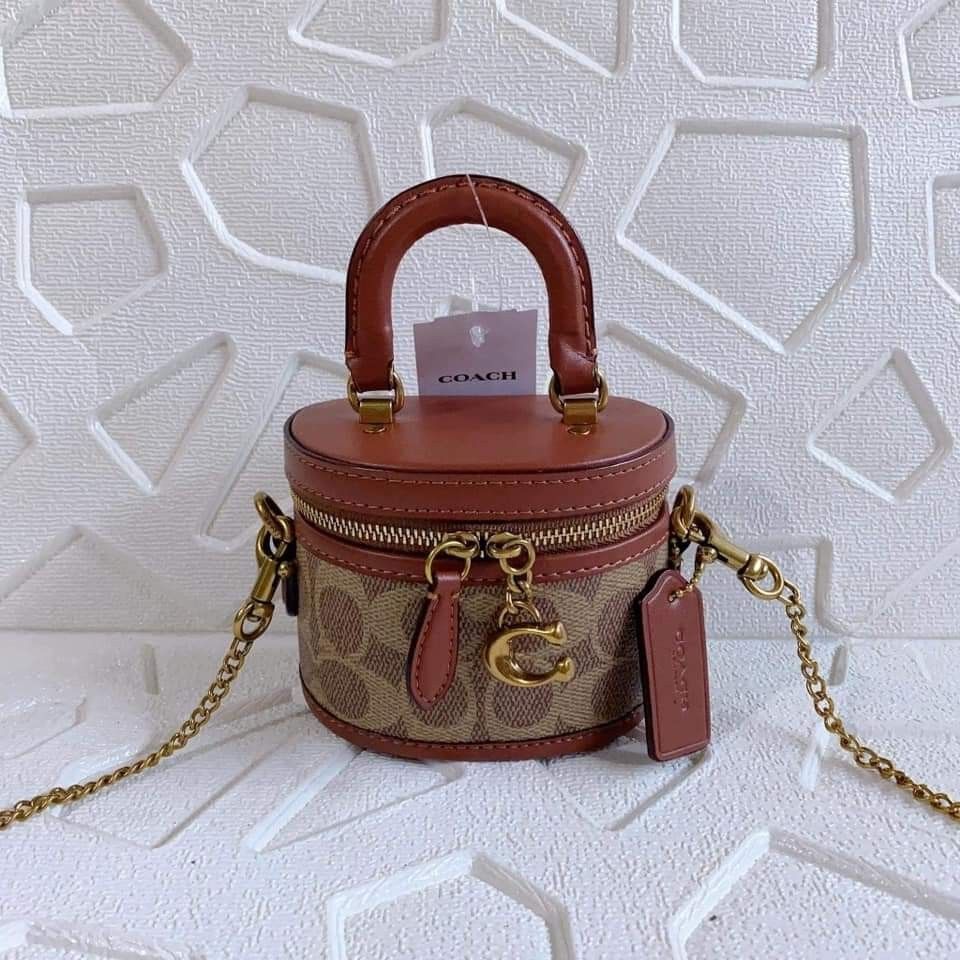 Coach trail bag signature canvas store