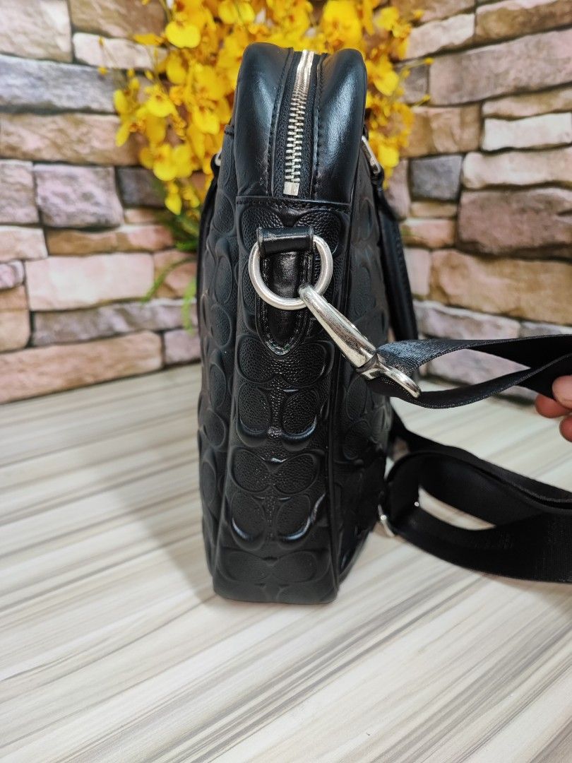 Coach perry discount slim briefcase