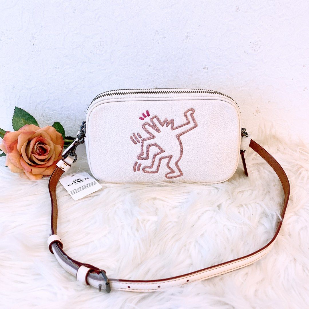Coach x Keith Haring Cream Crossbody