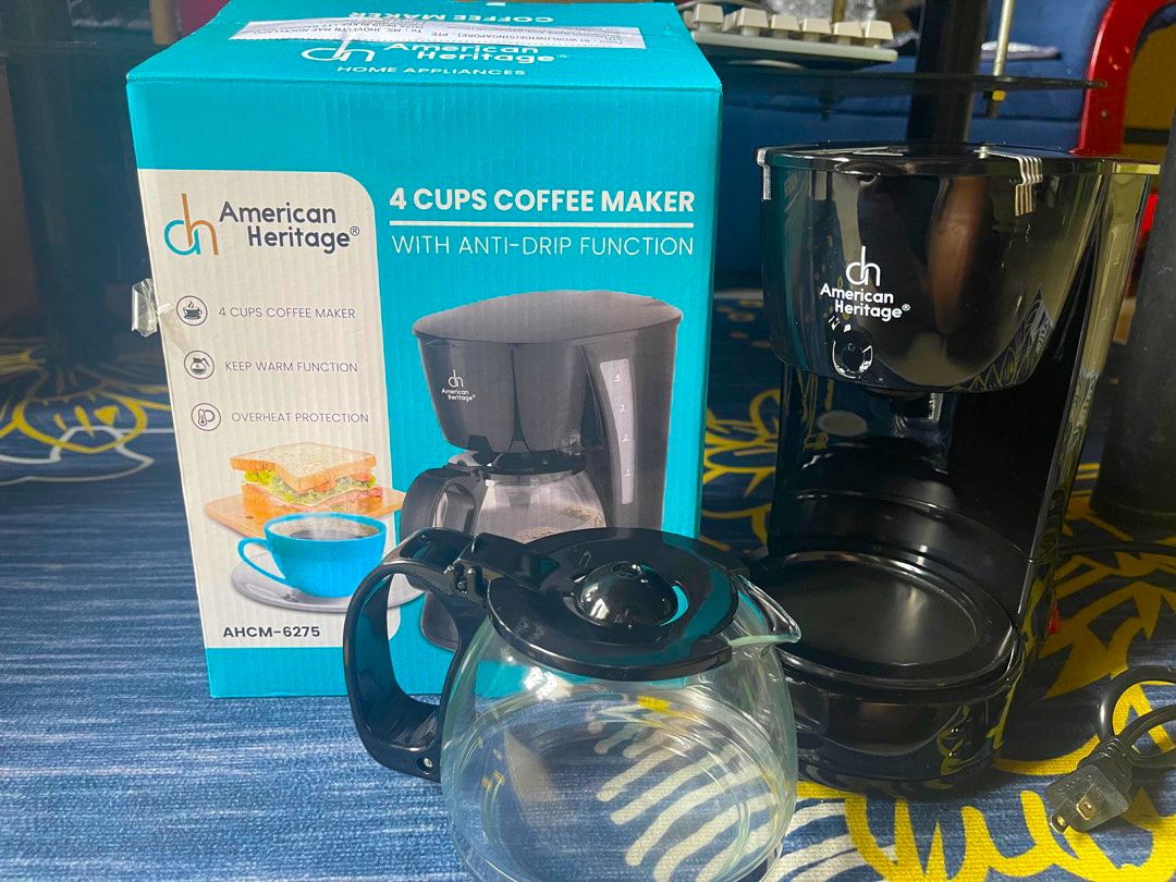 COFFEE MAKER AMERICAN HERITAGE on Carousell