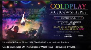 Coldplay: Music Of The Spheres World Tour