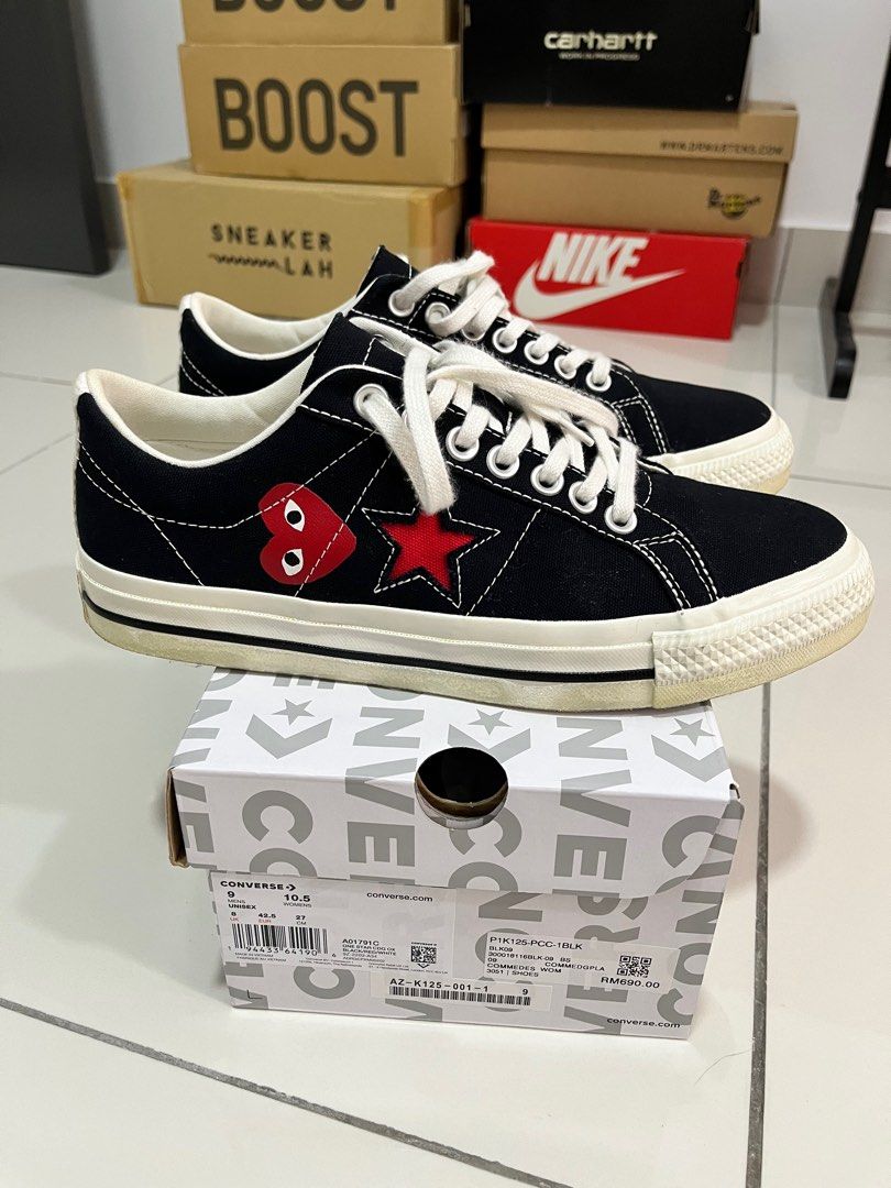 Converse One Star x CDG Women s Fashion Footwear Sneakers on