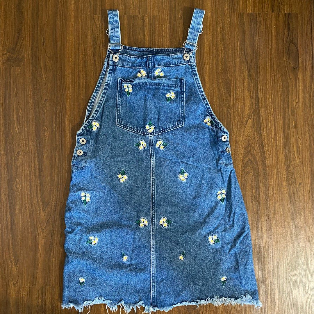 Cotton on denim dress, Women's Fashion, Dresses & Sets, Jumpsuits on