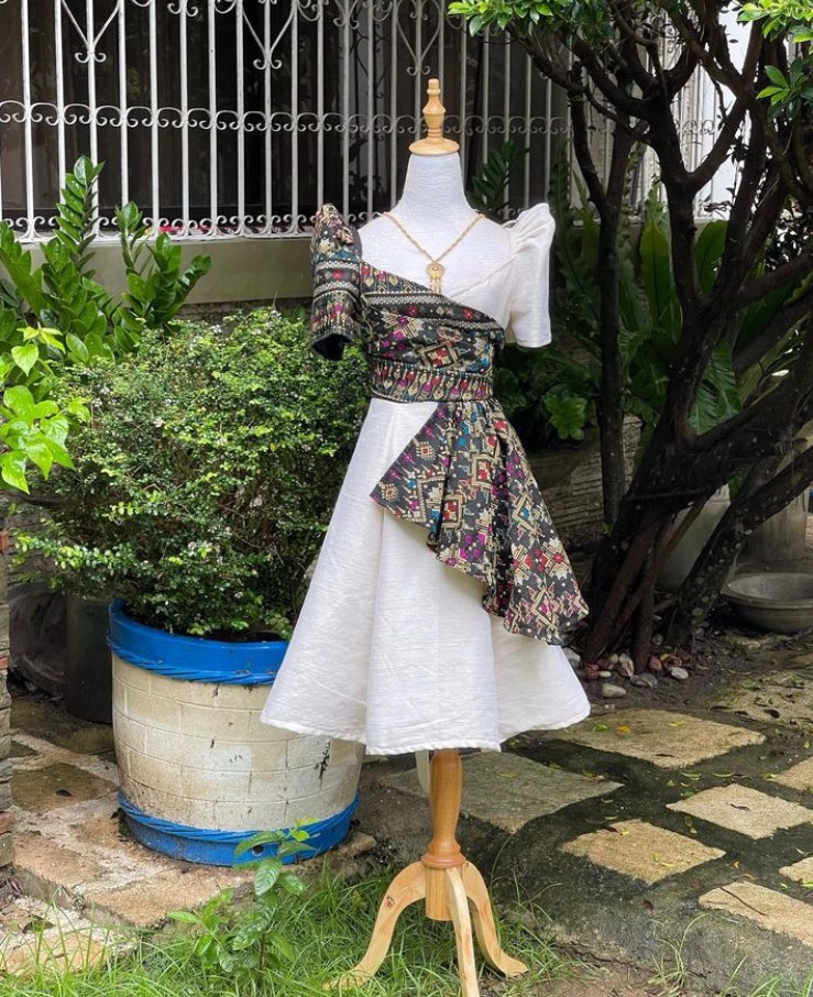 Black and white filipiniana 2025