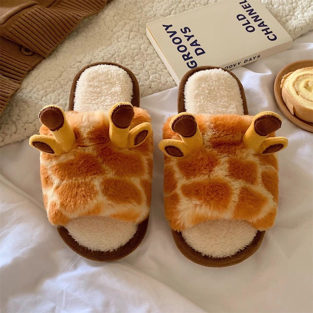 Giraffe slippers outlet