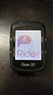 Cycling computer bryton rider 30 with sensor