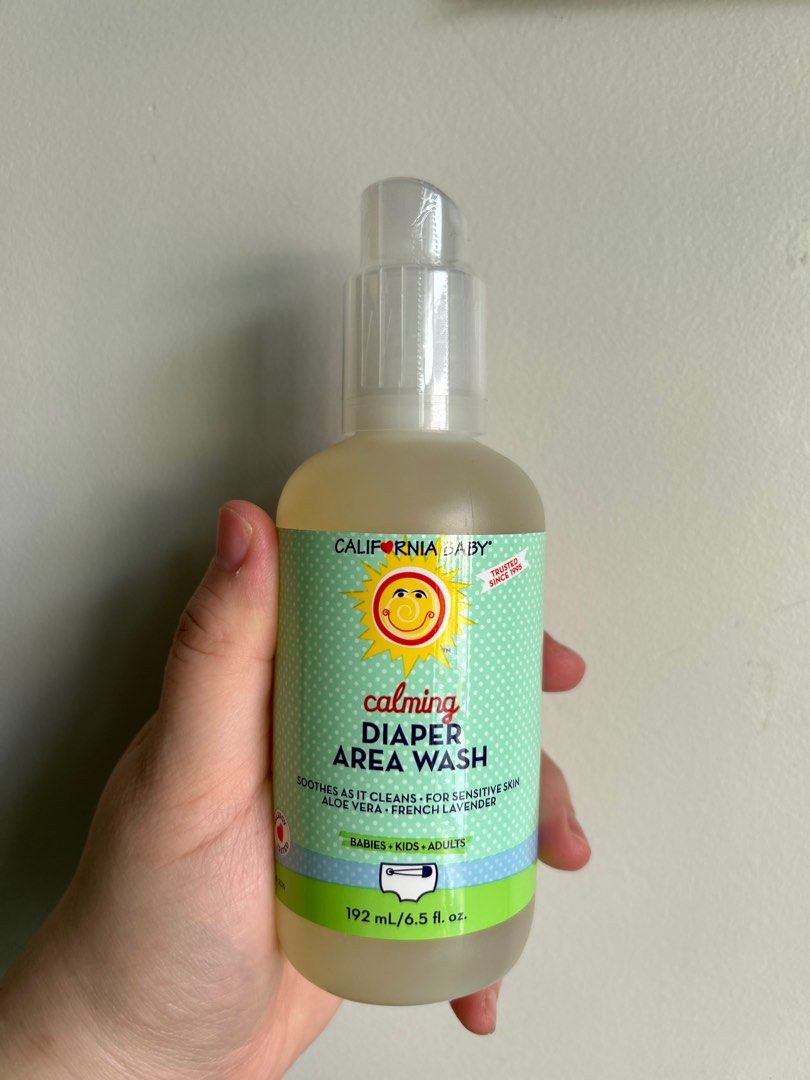California baby diaper wash top