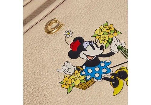 Disney X Coach Kitt Messenger Crossbody In Regenerative Leather