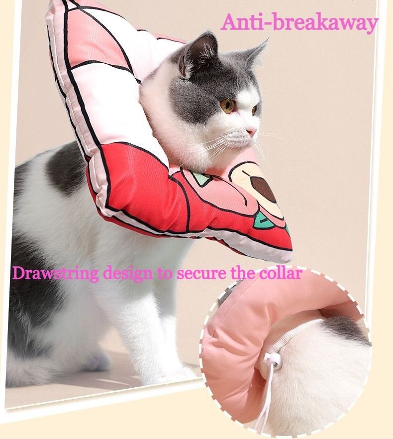 Dog Cat Water Proof E Collar Protective Collar Elizabeth Collar