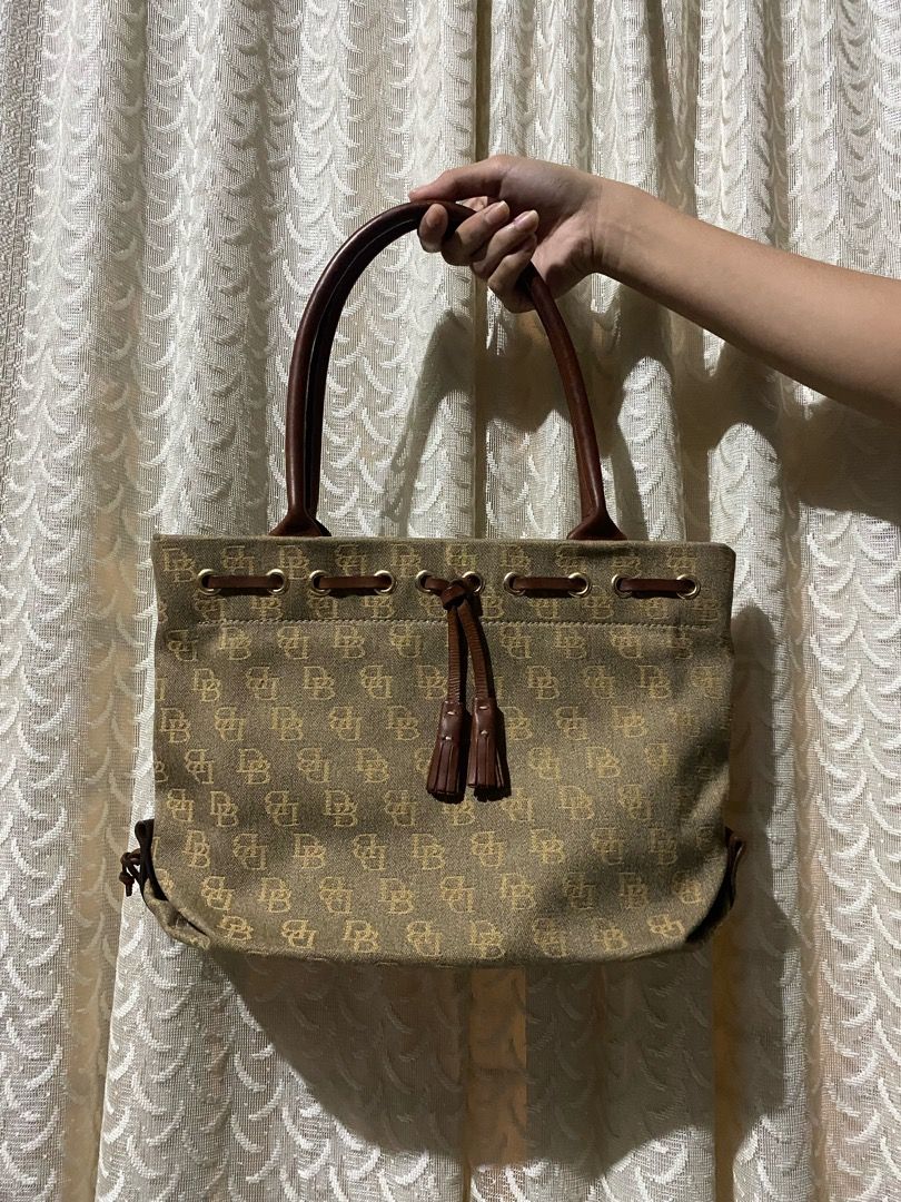 Dooney and online bourke monogram tote