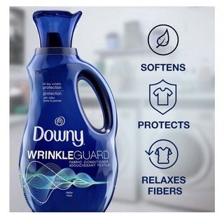 Downy Wrinkle guard Laundry Fabric Softener Liquid Fresh Scent 1.44 L