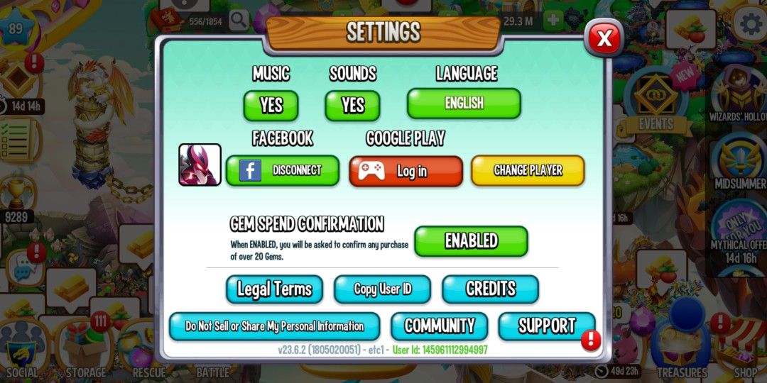 Dragon City account, Video Gaming, Video Games, Others on Carousell