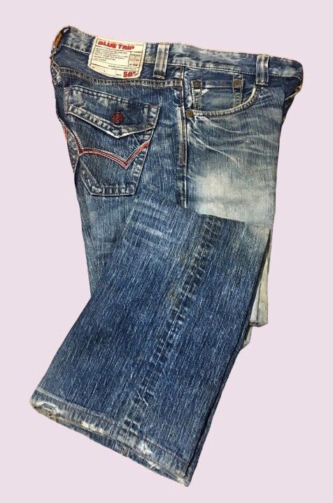Edwin 503 Tattered Denim Pants (Category: Jeans) located in Makati City. Submitted by bubbagumpshrimp (Listing ID 1241702037, Image 3). Description: •Preloved Edwin 503 Tattered Denim Pants •in very good condition •very soft comfy fabric •Size: 30 x 32 on tag •Dimes: 32 - 33 x 39.5 in •Cotton WEB REF: https://edwin-usa.com/collections/mens-jeans.