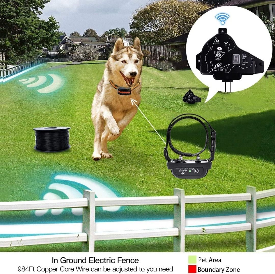 Electric deals dog barrier