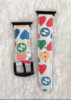 Upcycled louis vuitton gucci apple watch strap, Women's Fashion, Watches &  Accessories, Watches on Carousell