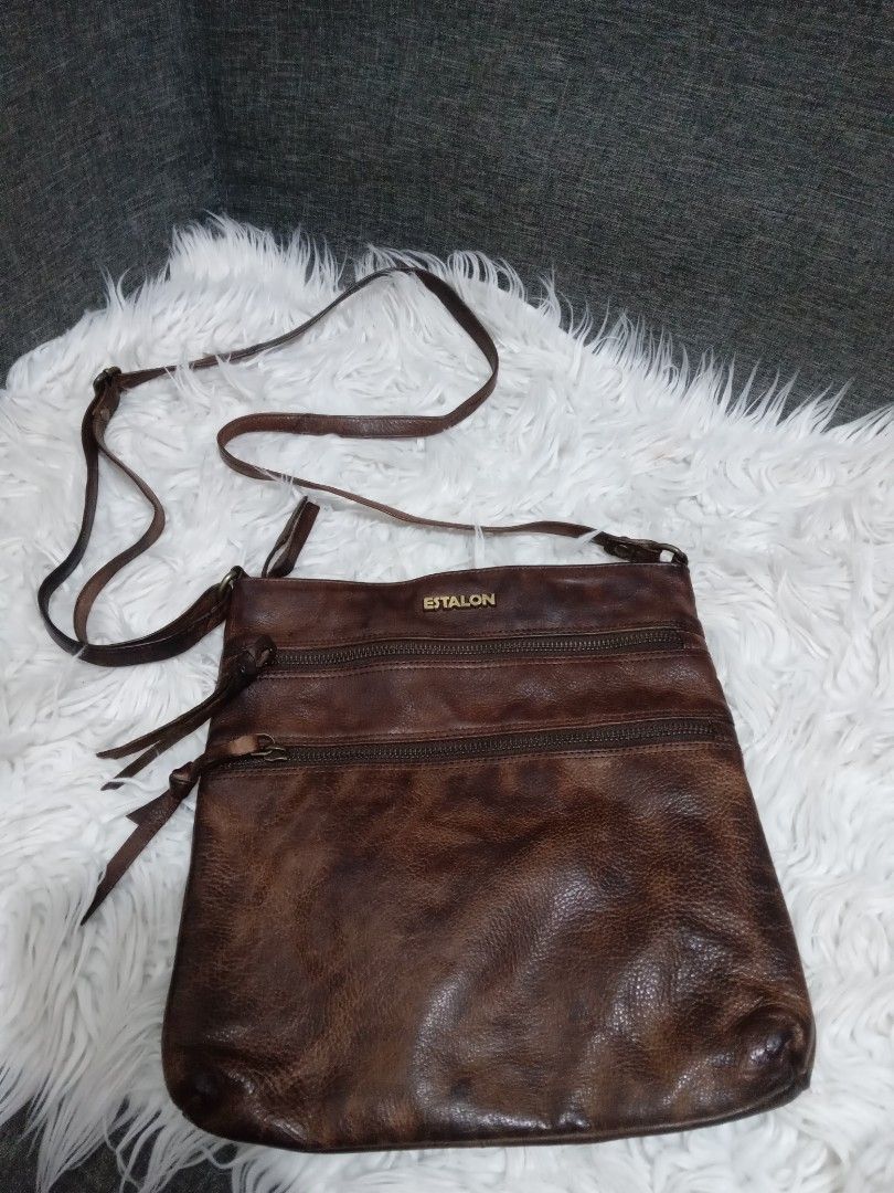 Estalon clearance leather crossbody