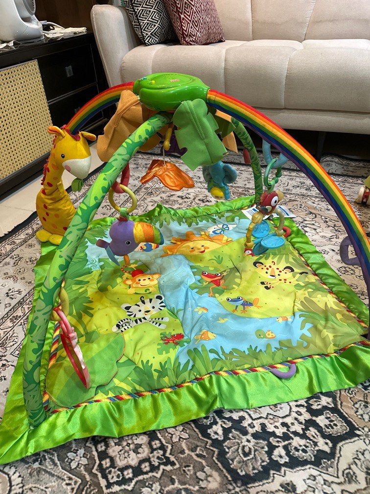 Fisher price 2025 rainforest gym boots
