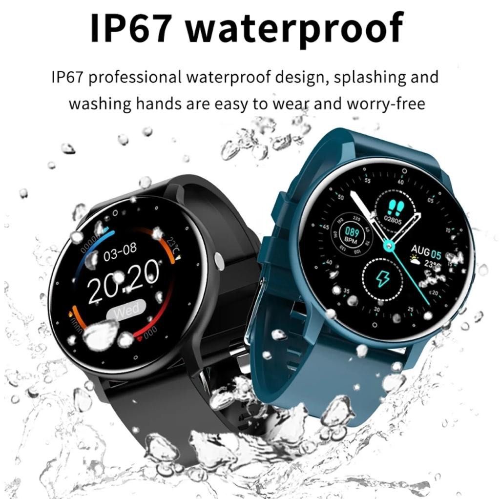 Fitness Tracker Continuous Heart Rate Monitor IP67 Waterproof Smart Activity Tracker purple strap