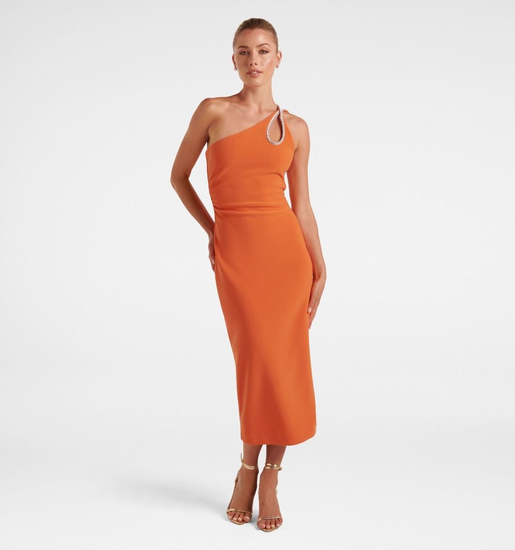 Forever new orange dress discount