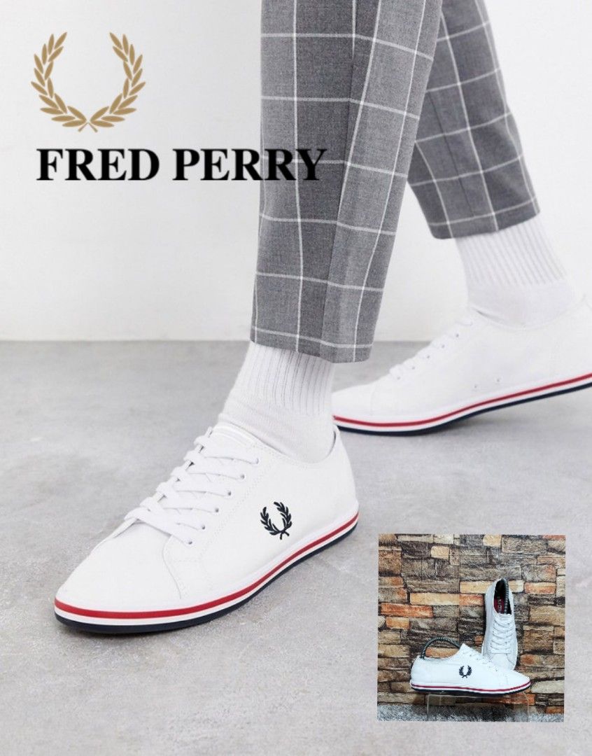 Fred perry online kingston twill white