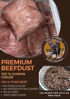 fresh pure beef meat humangrade