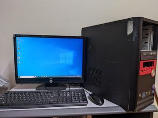 Full Set PC Monitor Keyboard Mouse