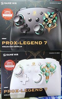 Brand New Hong Kong Version GAME'NIR ProX-LEGEND7
7th Generation GAME'NIR Game Controller Black White Zelda The Legend of Zelda Switch PC Mobile Phone64235658302595110