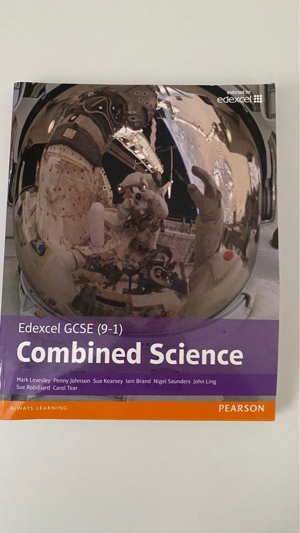 Gcse Edexcel Combined Science Textbook, 興趣及遊戲, 書本 & 文具, 教科書 - Carousell