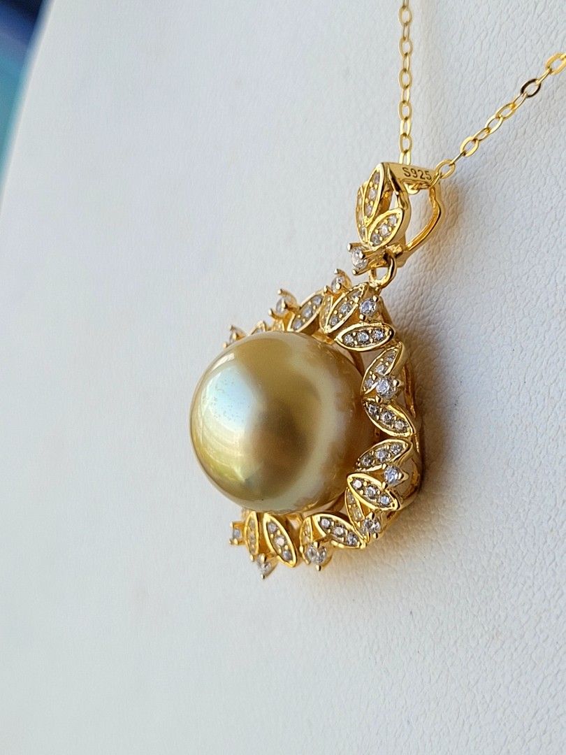 Special Price for Genuine South Sea Gold Pendant A90 Women s