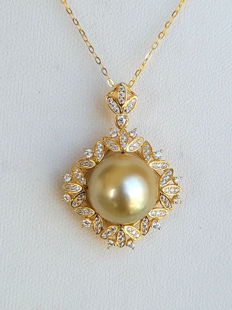 Special Price for Genuine South Sea Gold Pendant A90 Women s