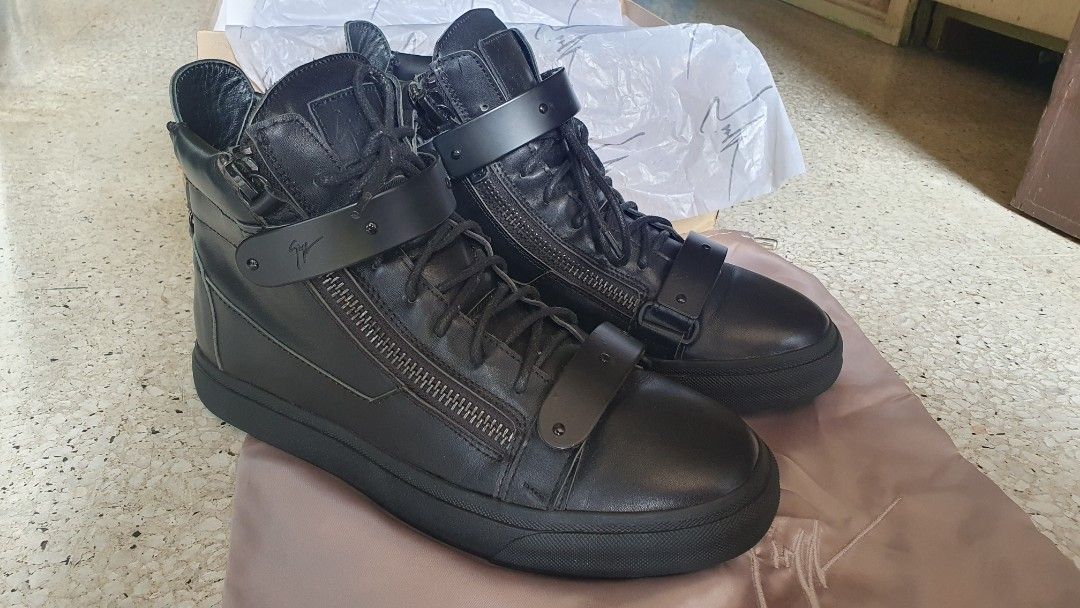 Zanotti high top sneakers new arrivals