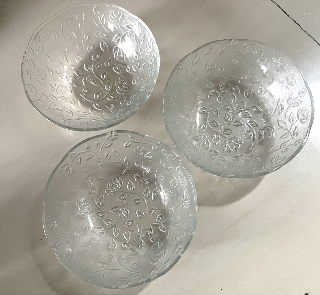 Glass Bowls, Furniture & Home Living, Kitchenware & Tableware, Cookware