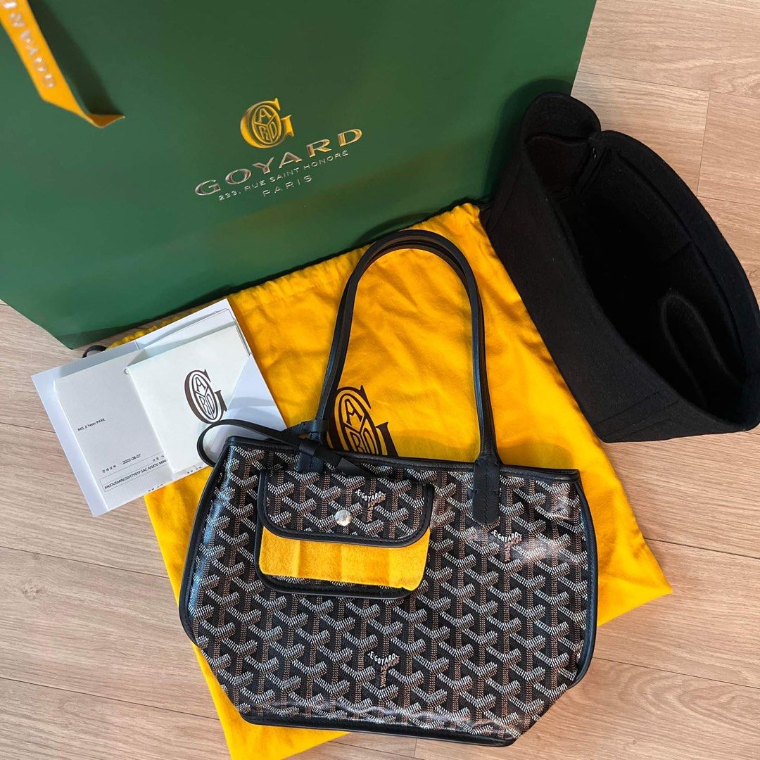 Goyard Mini Anjou Tote, Luxury, Bags & Wallets on Carousell