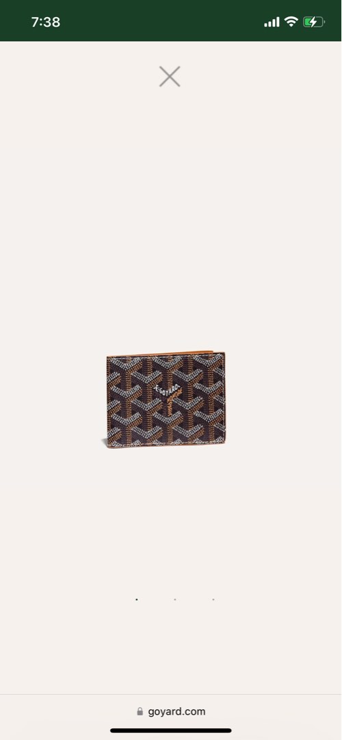 Goyard online slot wallet
