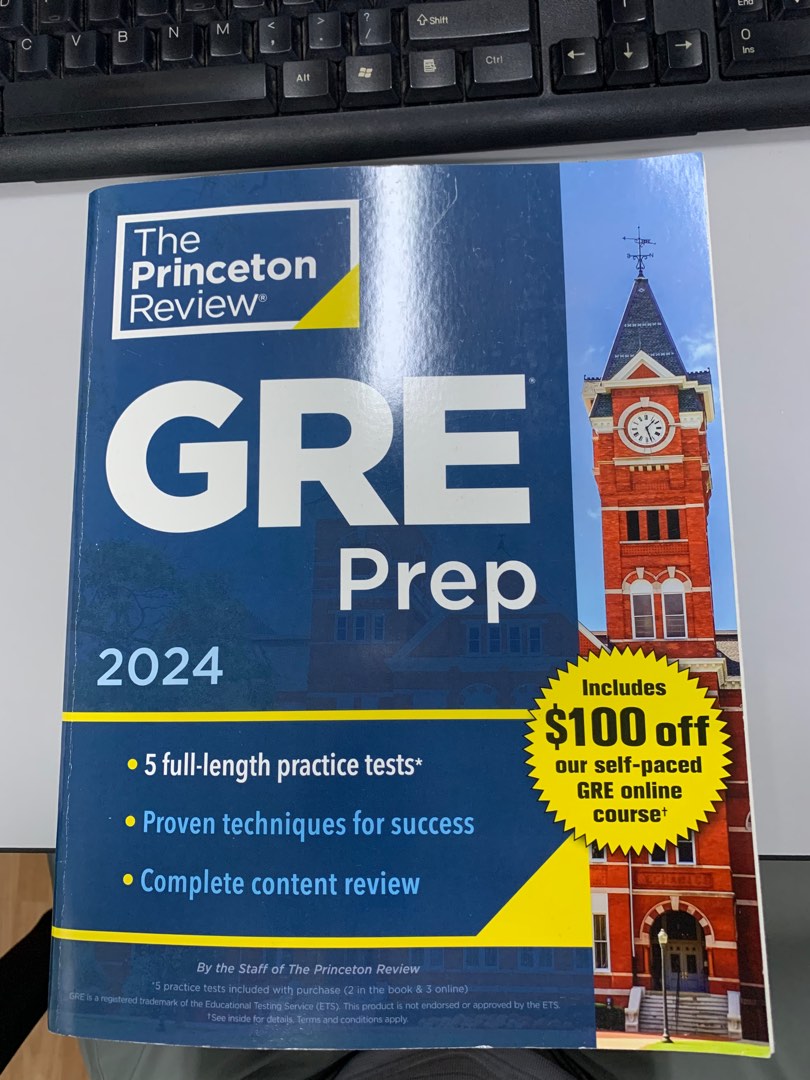 GRE book 2024, Hobbies & Toys, Books & Magazines, Textbooks on Carousell