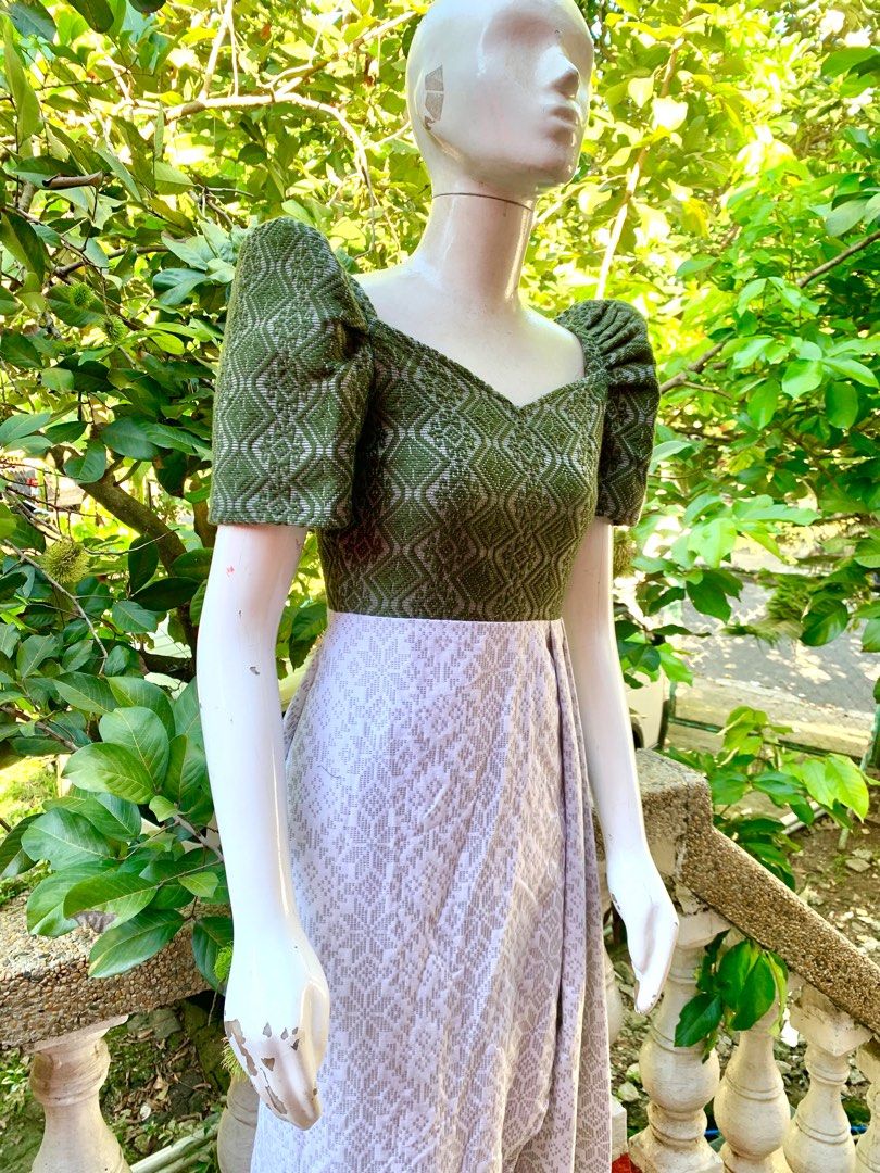 Filipiniana long dress best sale