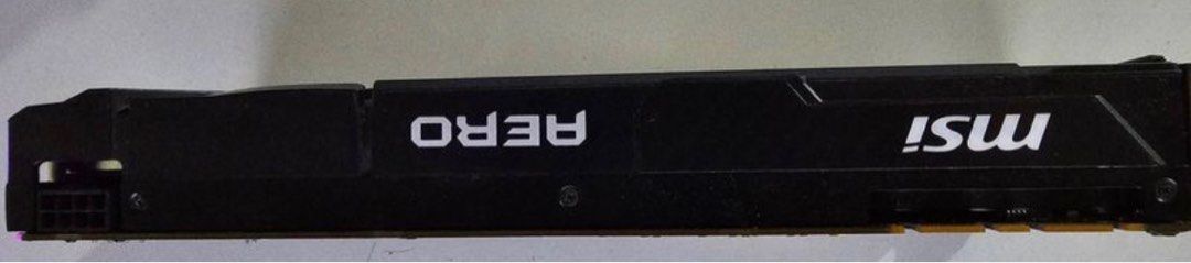 GTX 1080 8GB Aero MSI (Category: Computer Parts) located in Paranaque City. Submitted by influenzas (Listing ID 1241571921, Image 1). Description: No issue Taguig area.