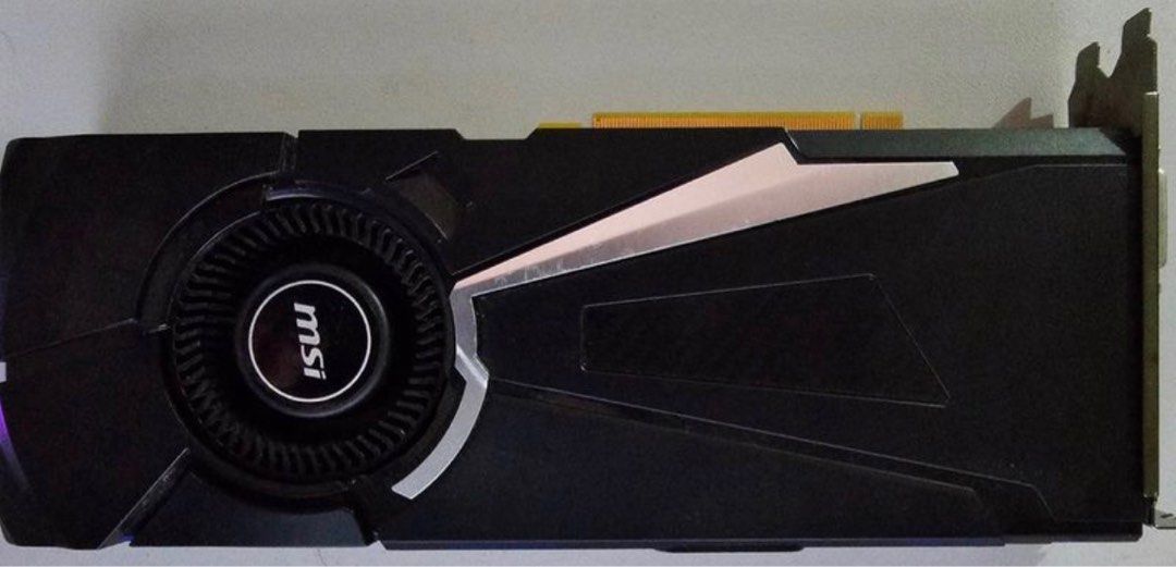 GTX 1080 8GB Aero MSI (Category: Computer Parts) located in Paranaque City. Submitted by influenzas (Listing ID 1241571921, Image 2). Description: No issue Taguig area.