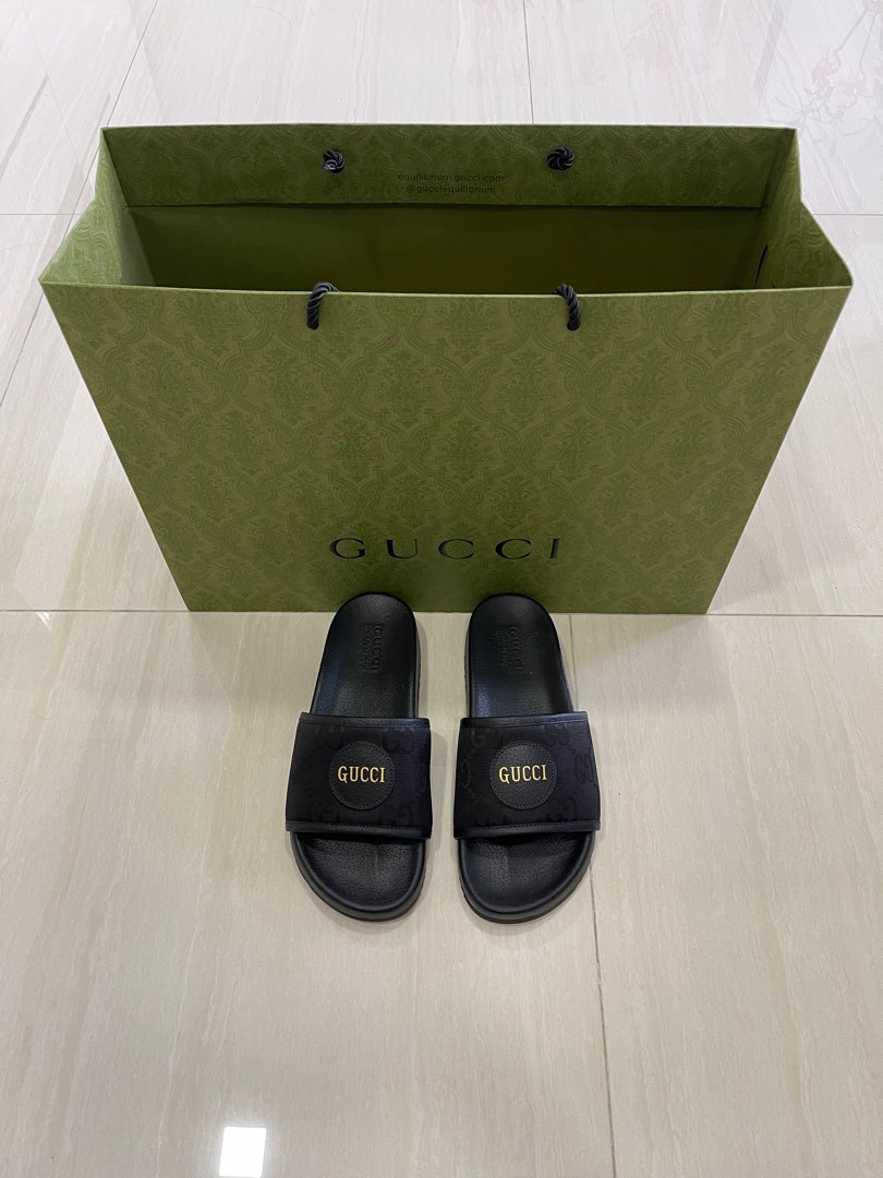 Gucci Off The Grid Slides, Men's Fashion, Footwear, Flipflops and ...