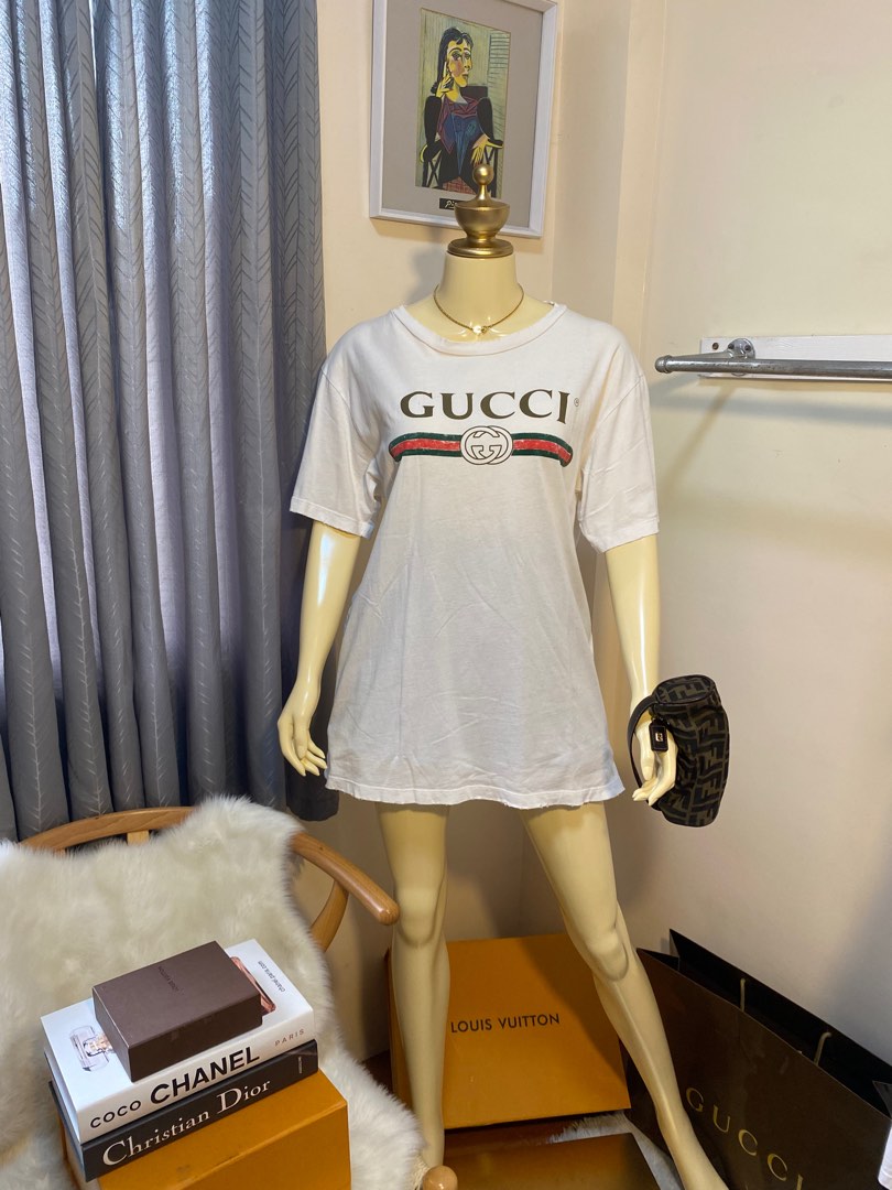 Gucci Shirt, Luxury, Apparel on Carousell
