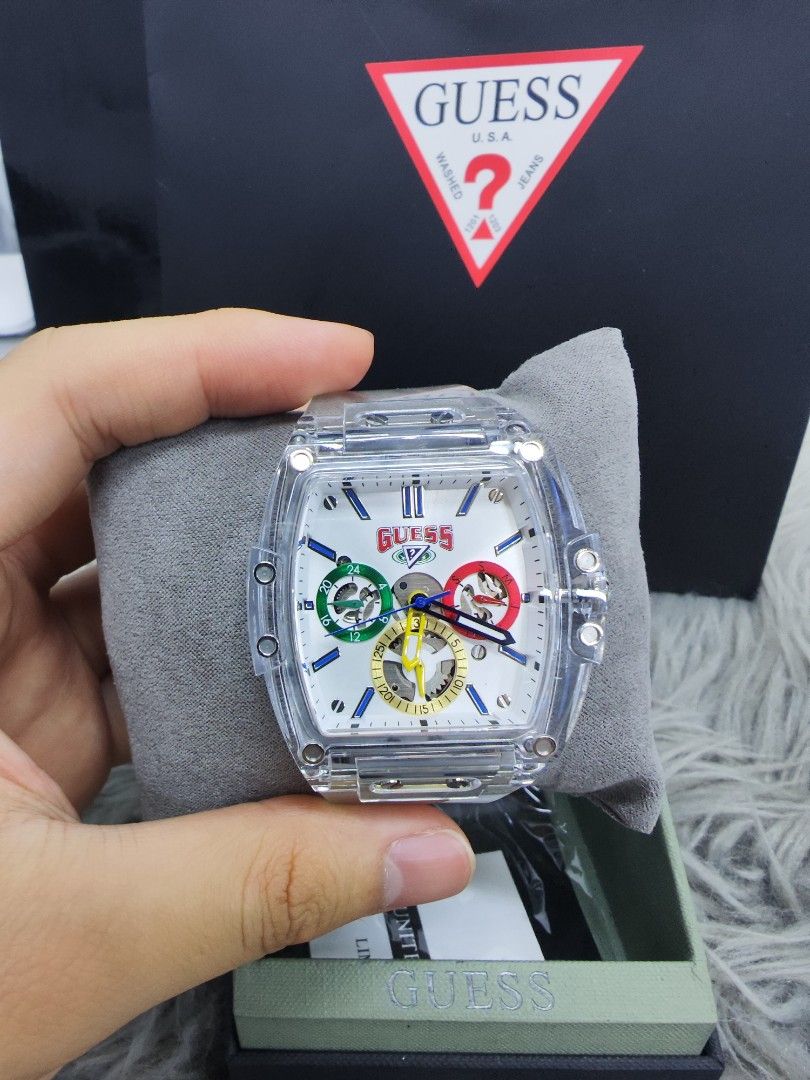 Guess x JBalvin watch original with 2 years warranty jam tangan